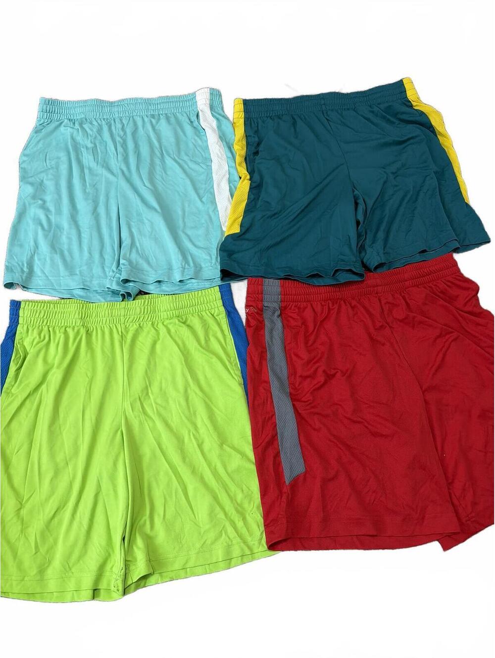 Tek Gear Kids Athletic Shorts Lot of 4 Bundle XL Husky